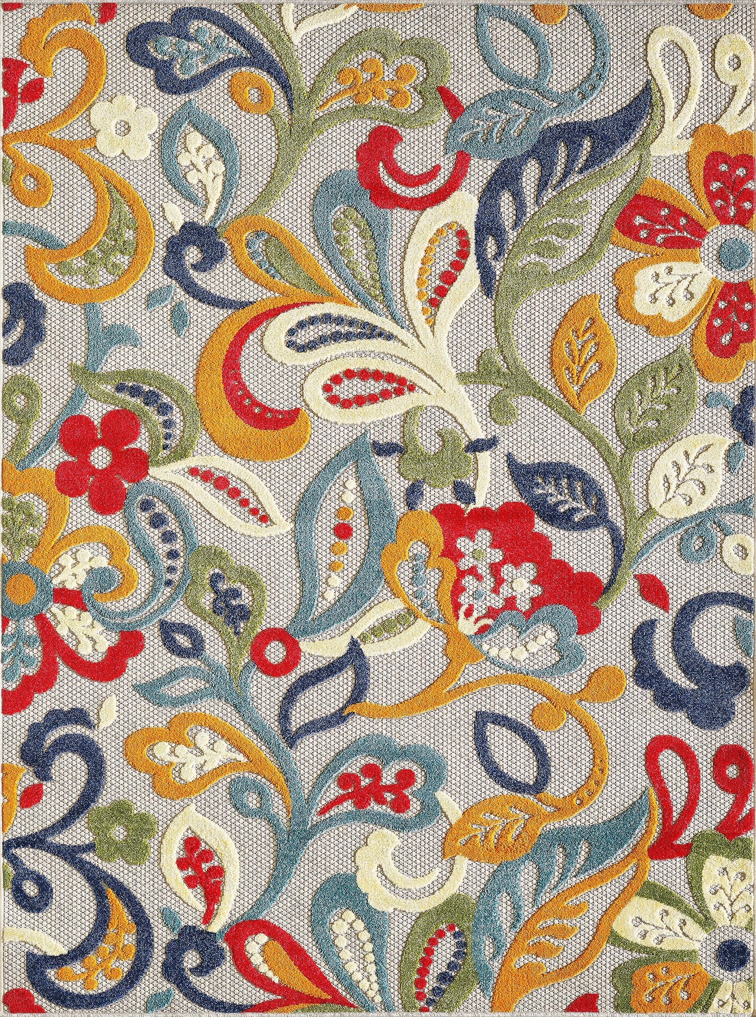 Calla 6929 Leila Ivory/Multi Rugs - Baconco