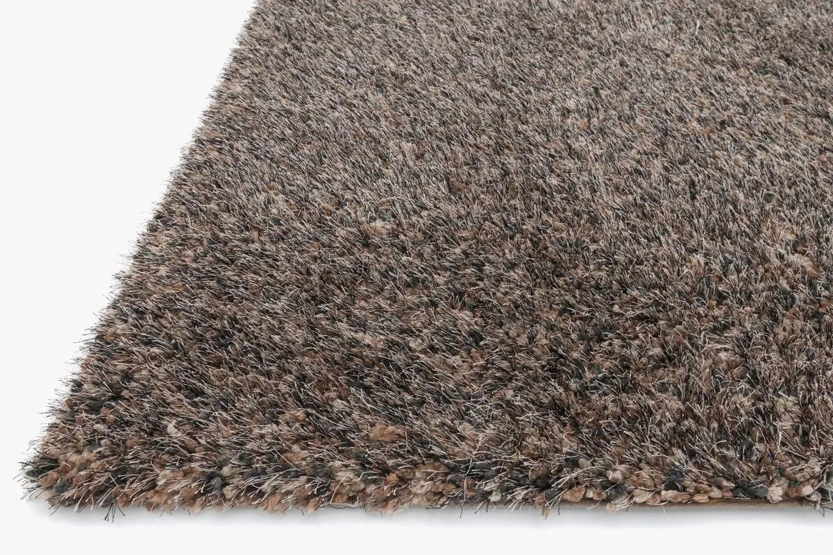 Callie Shag CJ 01 Dark Brown / Multi Rug - Baconco