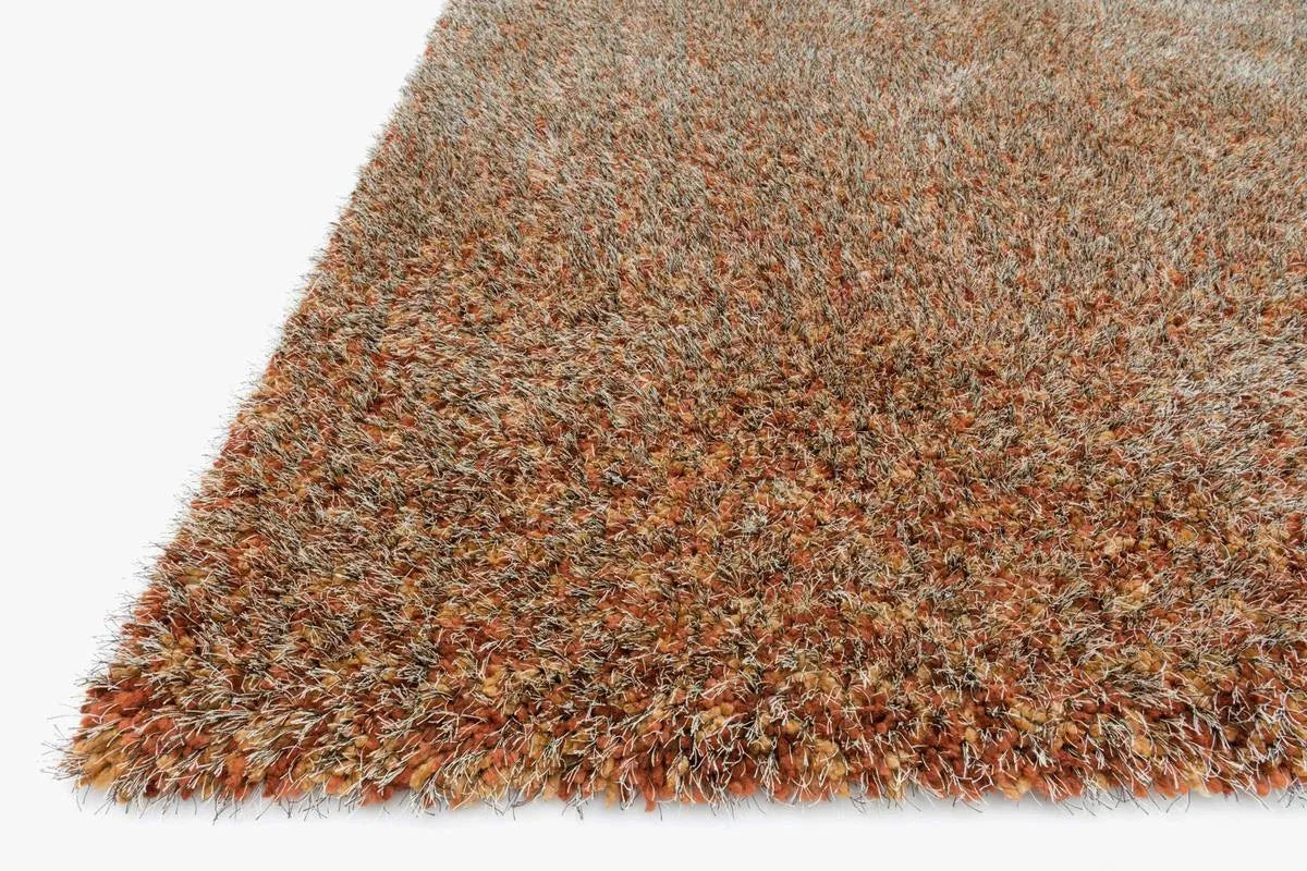 Callie Shag CJ 01 Rust / Multi Rug - Baconco