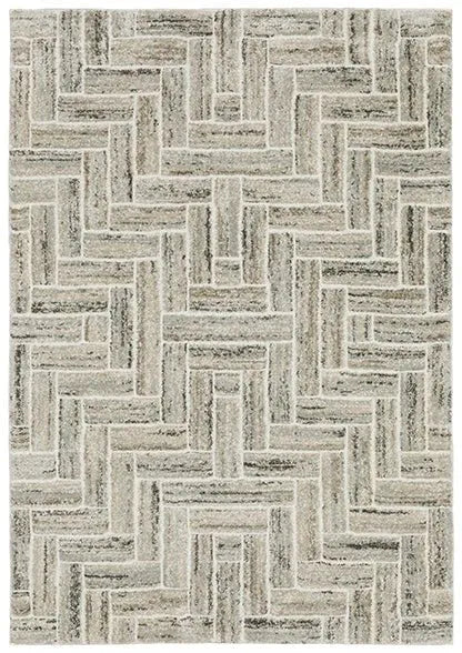 Cambria 93L Ivory/Beige Rug - Baconco