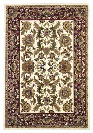 Cambridge 7303 Kashan Ivory/Red Rug - Baconco