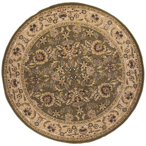 Cambridge-7304 Kashan Green/Taupe Rug - Baconco