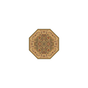 Cambridge-7304 Kashan Green/Taupe Rug - Baconco