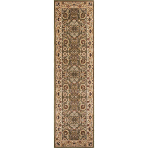 Cambridge-7304 Kashan Green/Taupe Rug - Baconco