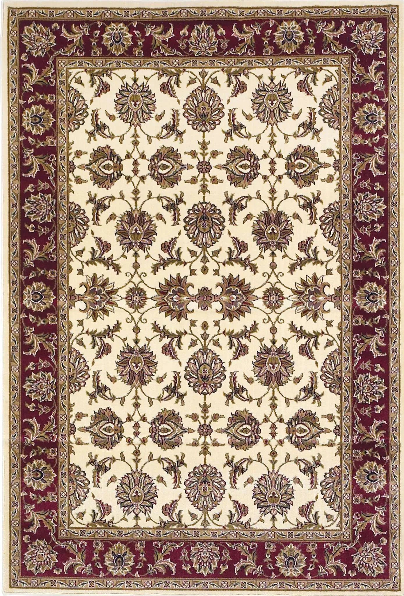 Cambridge 7312 Kashan Ivory/Red Rug - Baconco