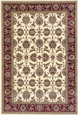 Cambridge 7312 Kashan Ivory/Red Rug - Baconco