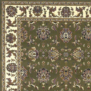 Cambridge 7314 Kashan Green/Ivory Rug - Baconco