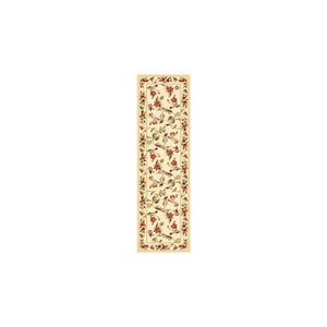 Cambridge 7331 Floral Vine Ivory Rug - Baconco