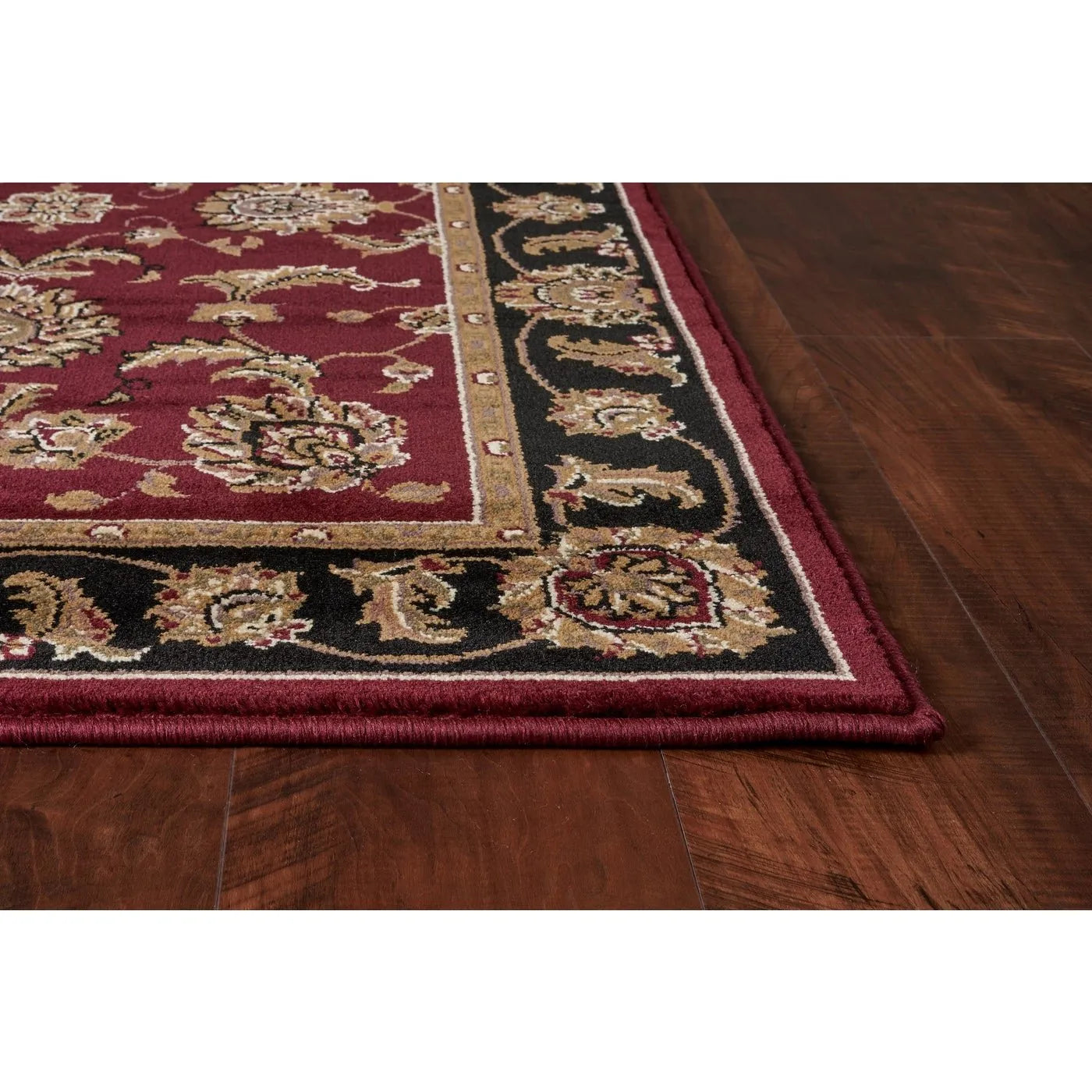 Cambridge 7342 Bijar Red/Black Rug - Baconco