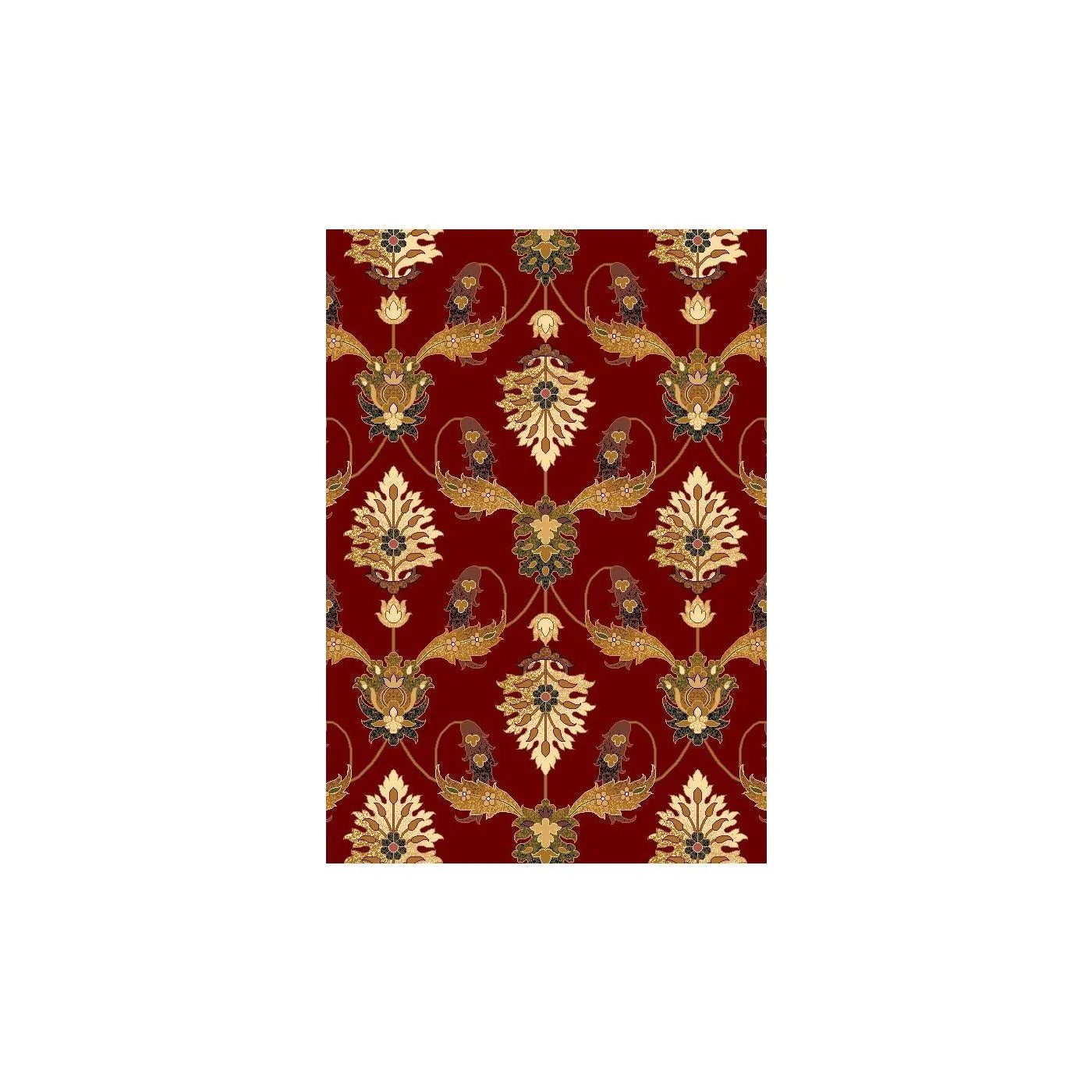 Cambridge 7364 Palazzo Red Rug - Baconco