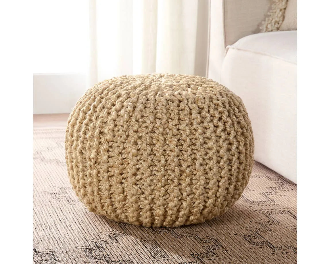 Canova CNV02 Beige Pouf - Baconco