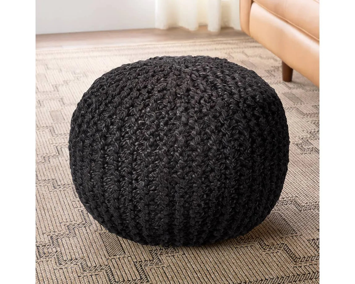 Canova CNV03 Black Pouf - Baconco