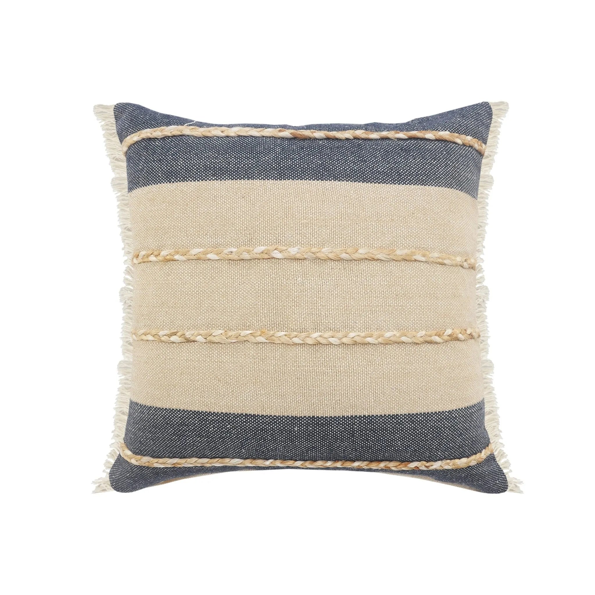 Cape Cod Lr07638 Denim/Taupe Pillow - Baconco