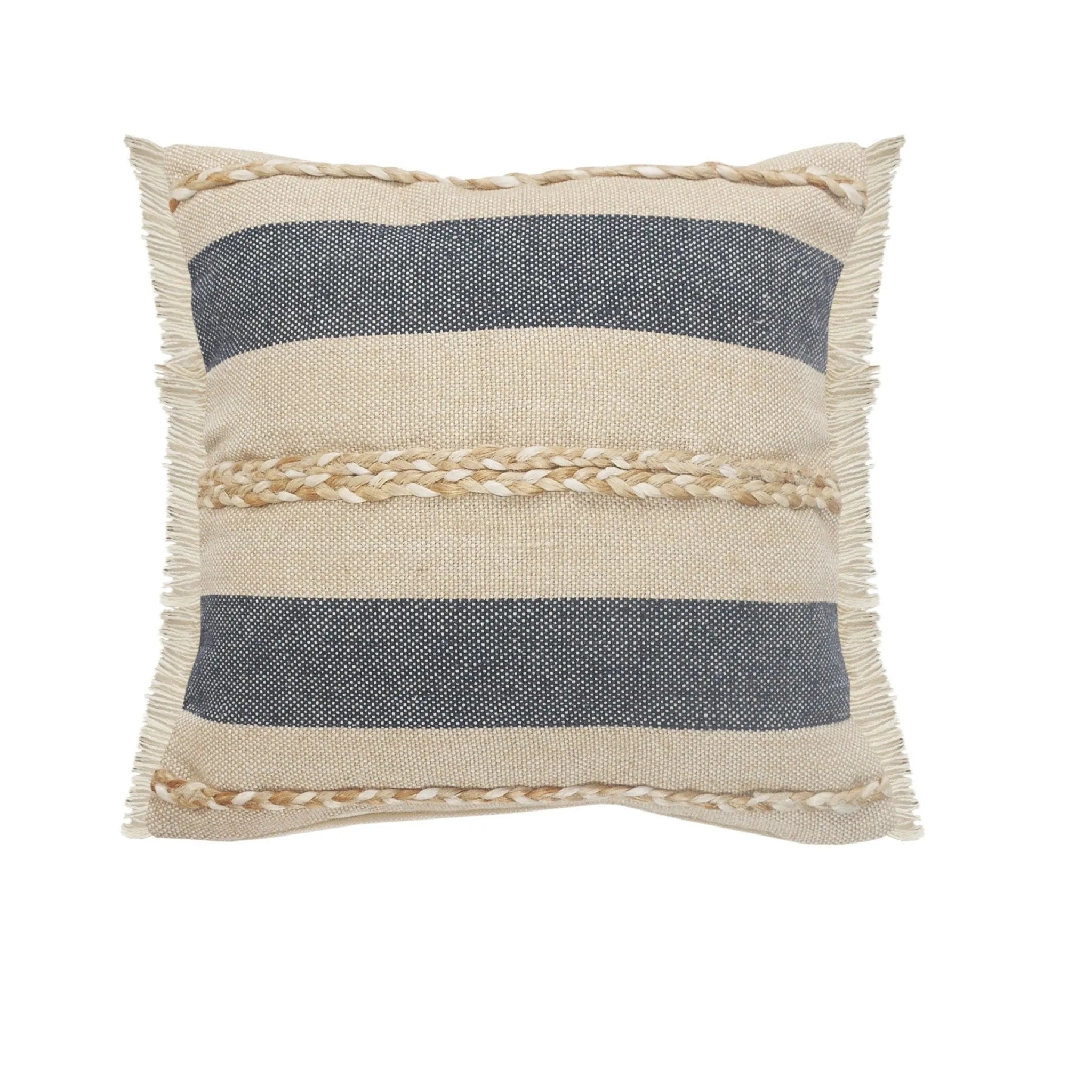 Cape Cod Lr07639 Denim/Taupe Pillow - Baconco