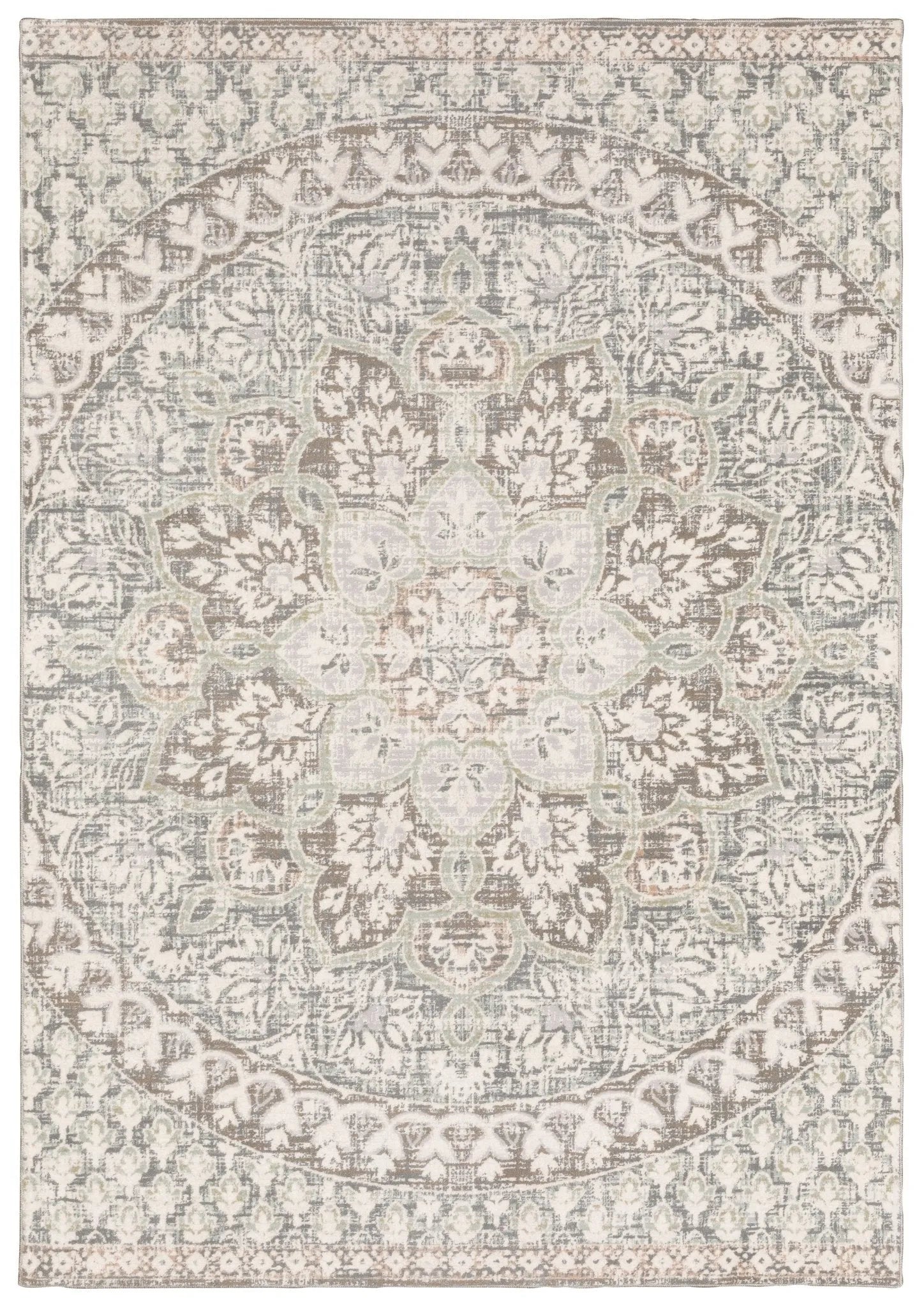 Capistrano 517B Ivory/Grey Rug - Baconco