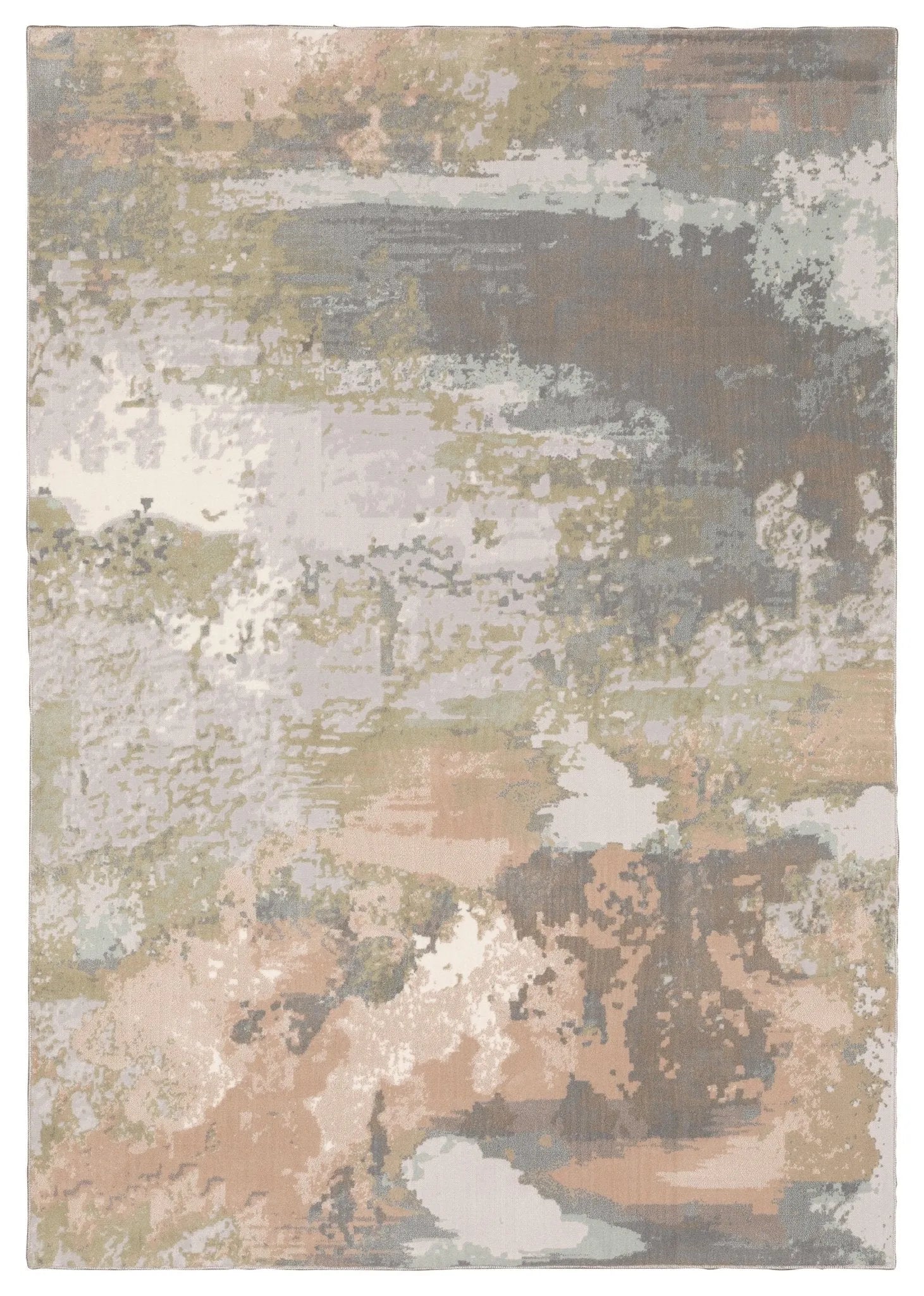 Capistrano 536A Grey/Pink Rug - Baconco