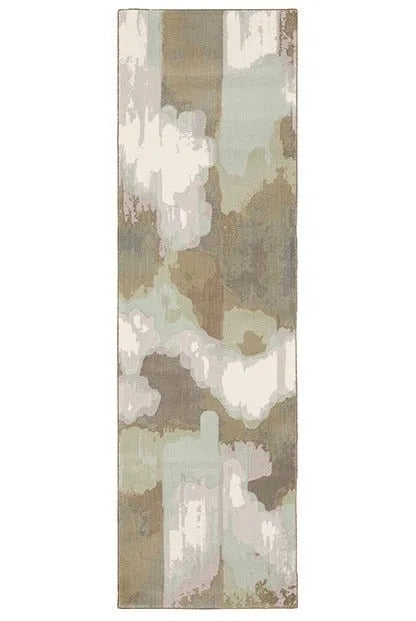 Capistrano 539C Ivory/Green Rug - Baconco