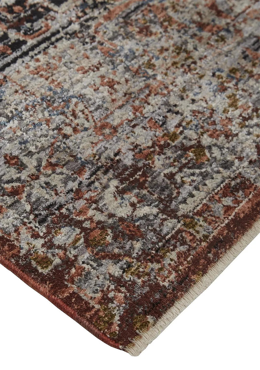 Caprio 3960F Rust/Tan Rug - Baconco