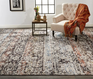 Caprio 3962F Blue/Gray Rug - Baconco