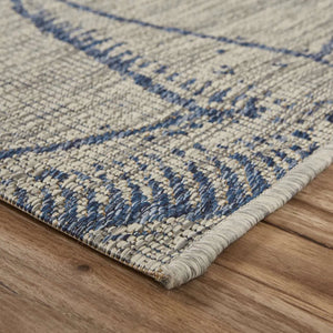 Captiva LR81019 Gray Navy Rug - Baconco