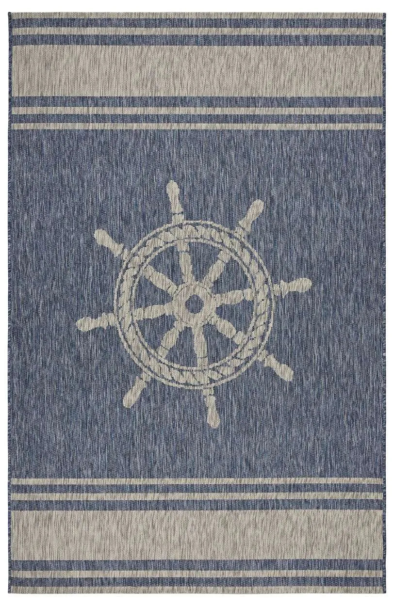 Captiva LR81025 Navy Gray Rug - Baconco