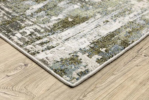 Caravan 2060F Green/Blue Rug - Baconco