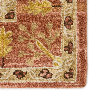 Cardamom Com12 Ahava Pink/Gold Rug - Baconco