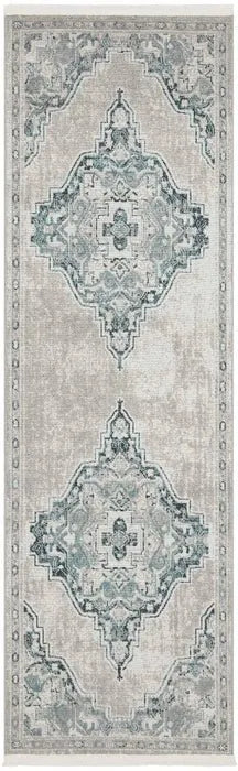 Carina CNA01 Light Blue/Ivory Rug - Baconco