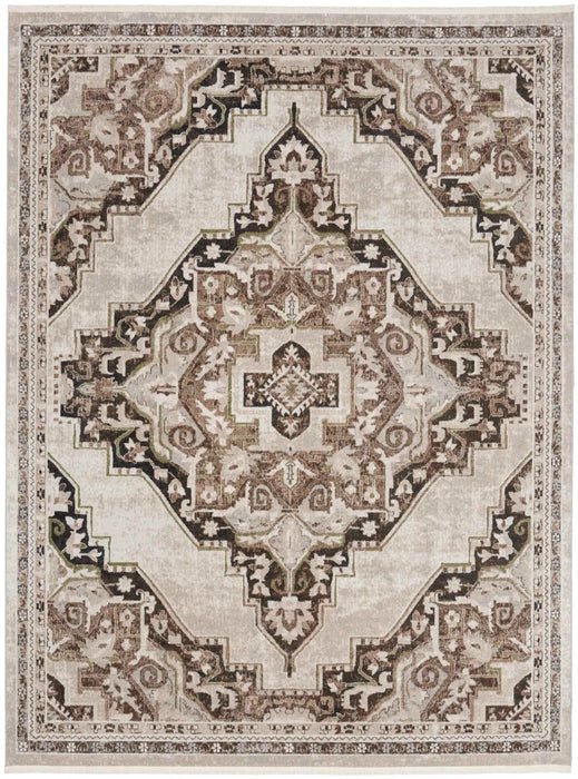 Carina CNA01 Mocha/Silver Rug - Baconco