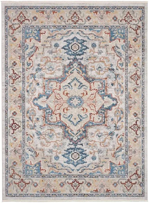 Carina CNA02 Blue/Multi Rug - Baconco