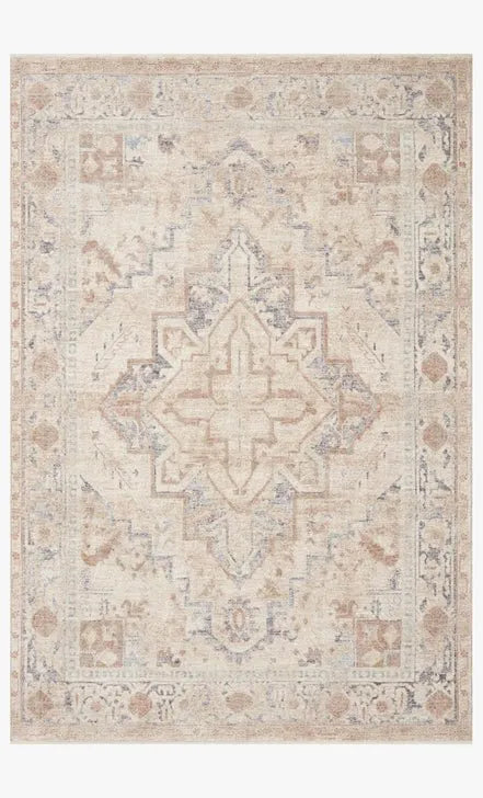 Carlisle CAR-02 Beige/Slate Rug - Baconco