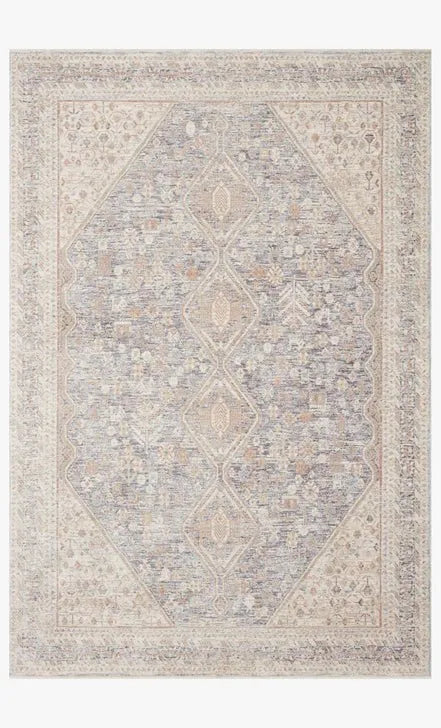 Carlisle CAR-03 Blue/Ivory Rug - Baconco