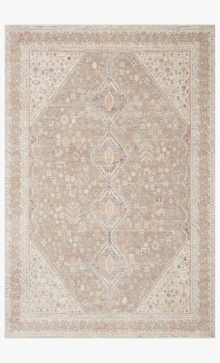 Carlisle CAR-03 Taupe/Ivory Rug - Baconco