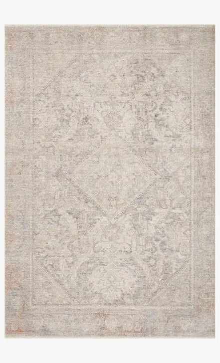 Carlisle CAR-04 Slate/Ivory Rug - Baconco