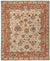 Carrington 9826805F Ivory/Red Rug - Baconco