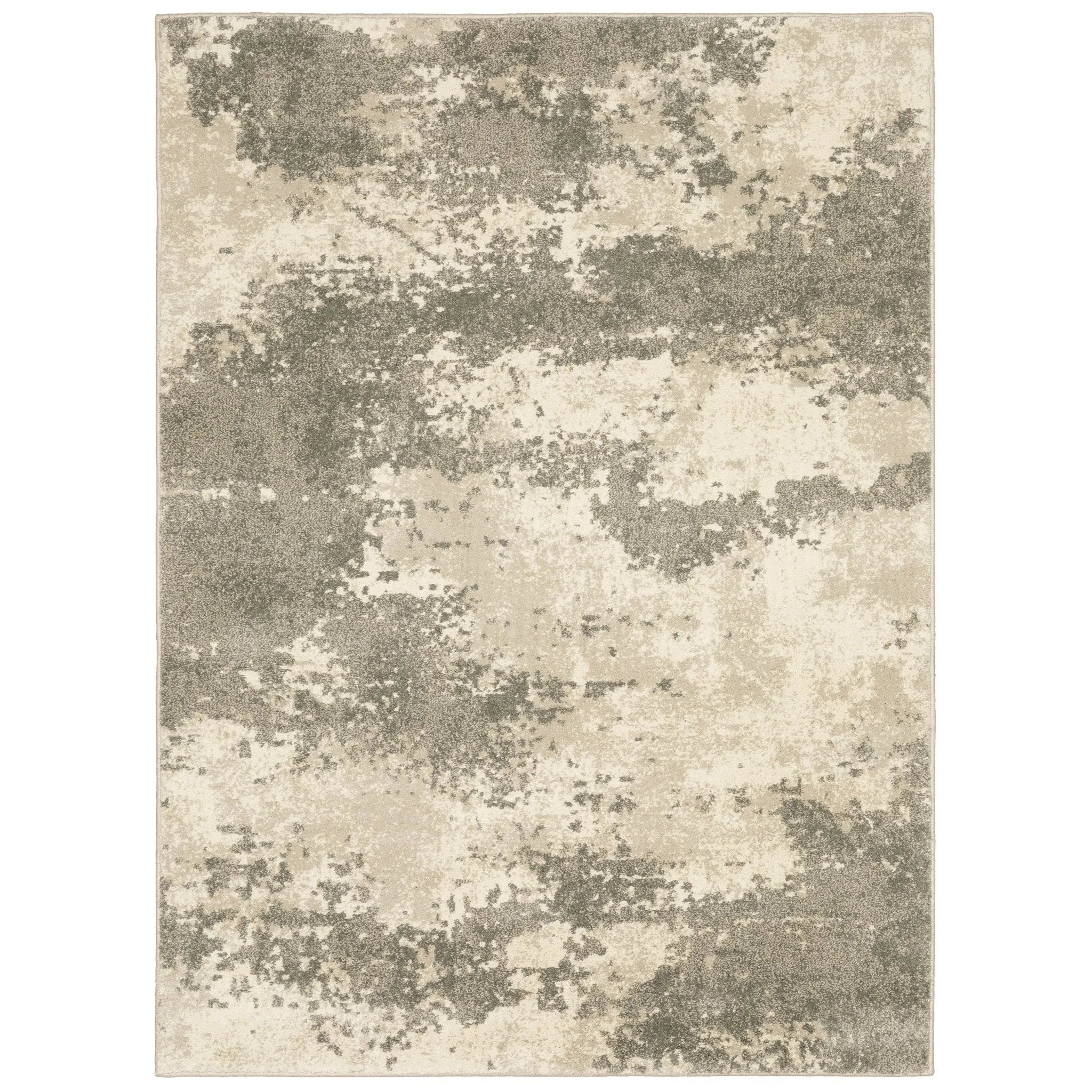 Carson 734D Beige/Grey Rug - Baconco