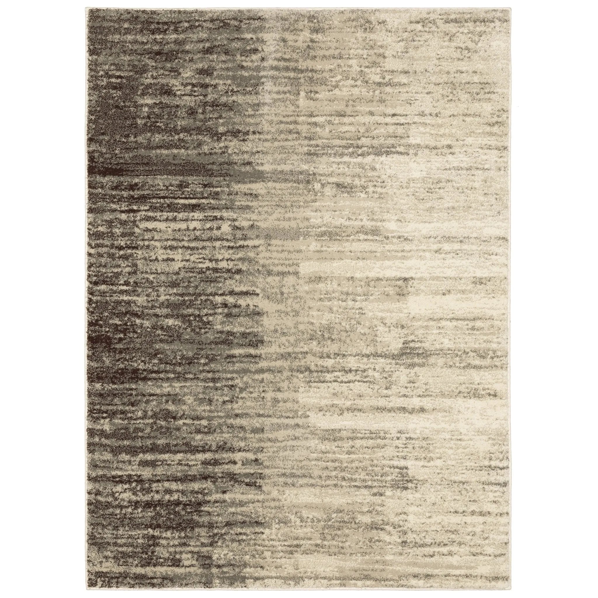 Carson 735A Beige/Grey Rug - Baconco