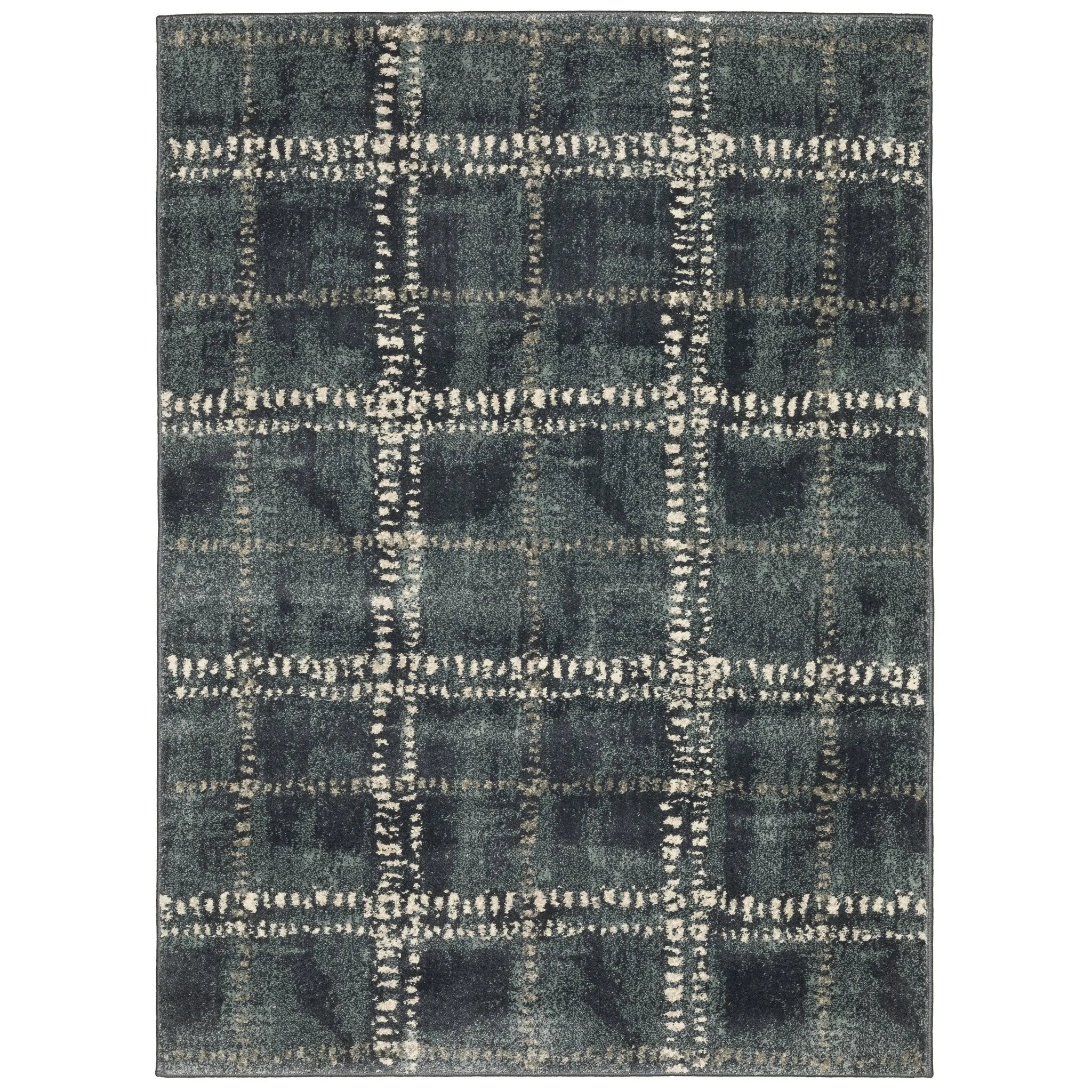 Carson 746J Blue/Ivory Rug - Baconco