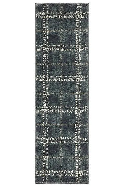 Carson 746J Blue/Ivory Rug - Baconco