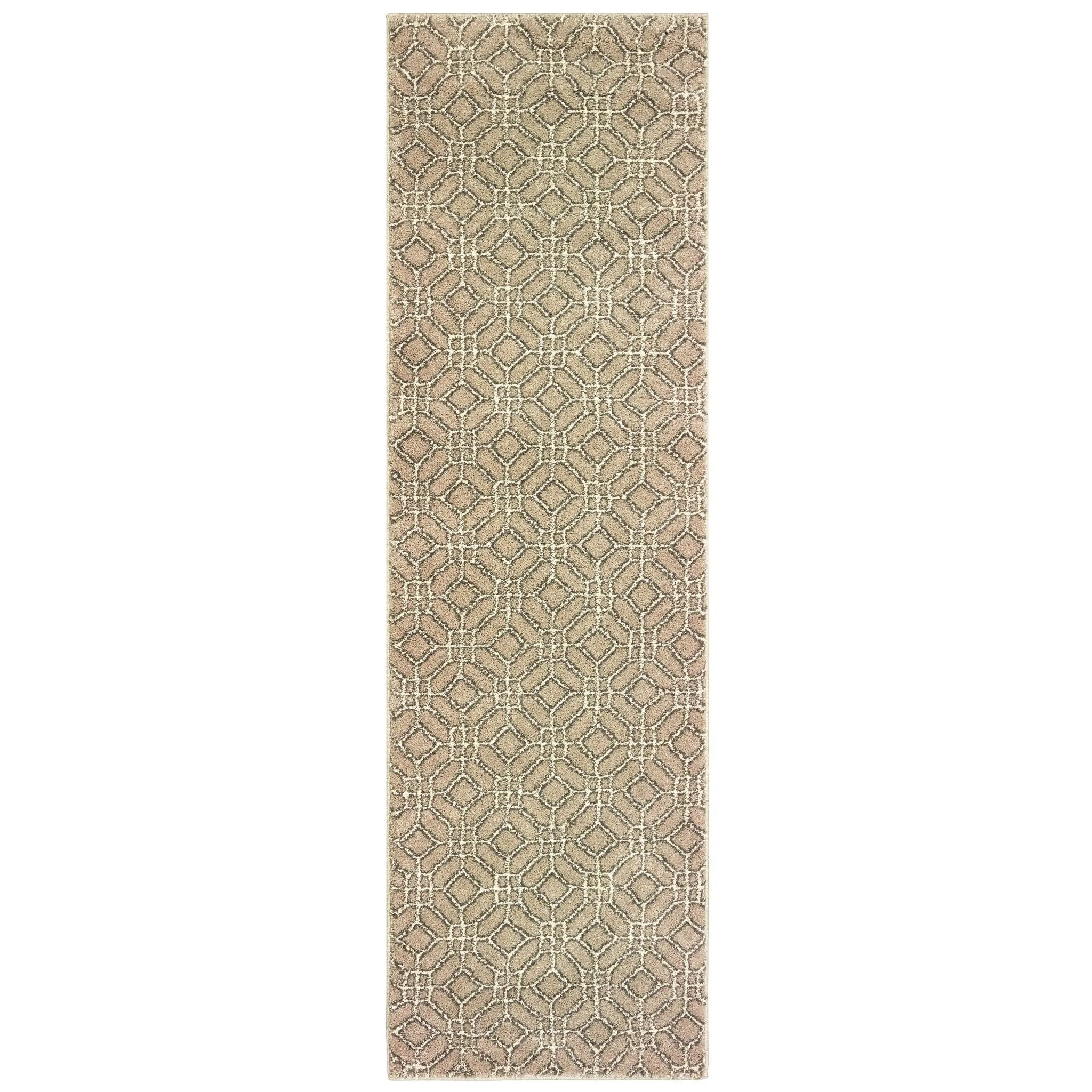 Carson 9669D Sand Ivory Rug - Baconco