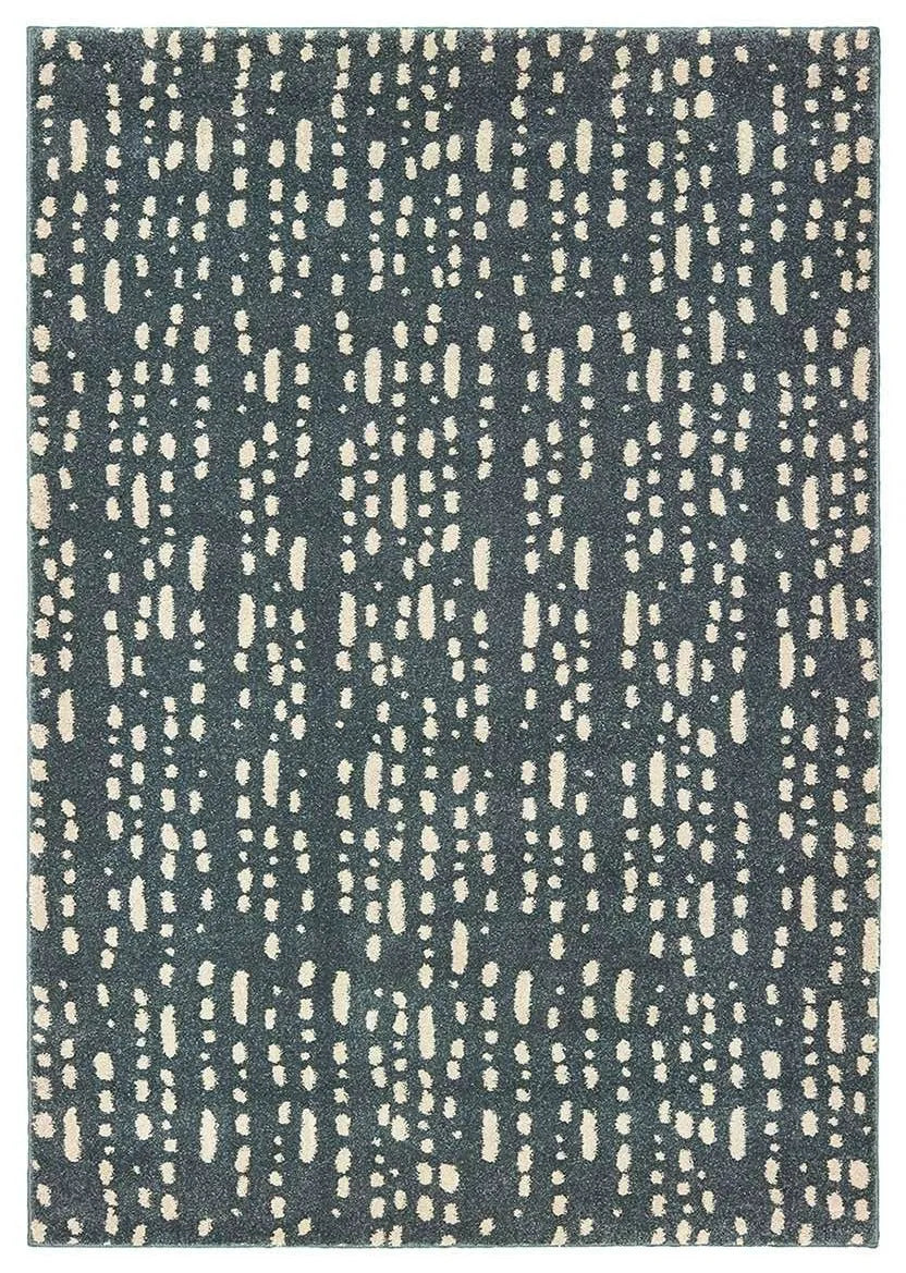 Carson 9673B Blue Ivory Rug - Baconco