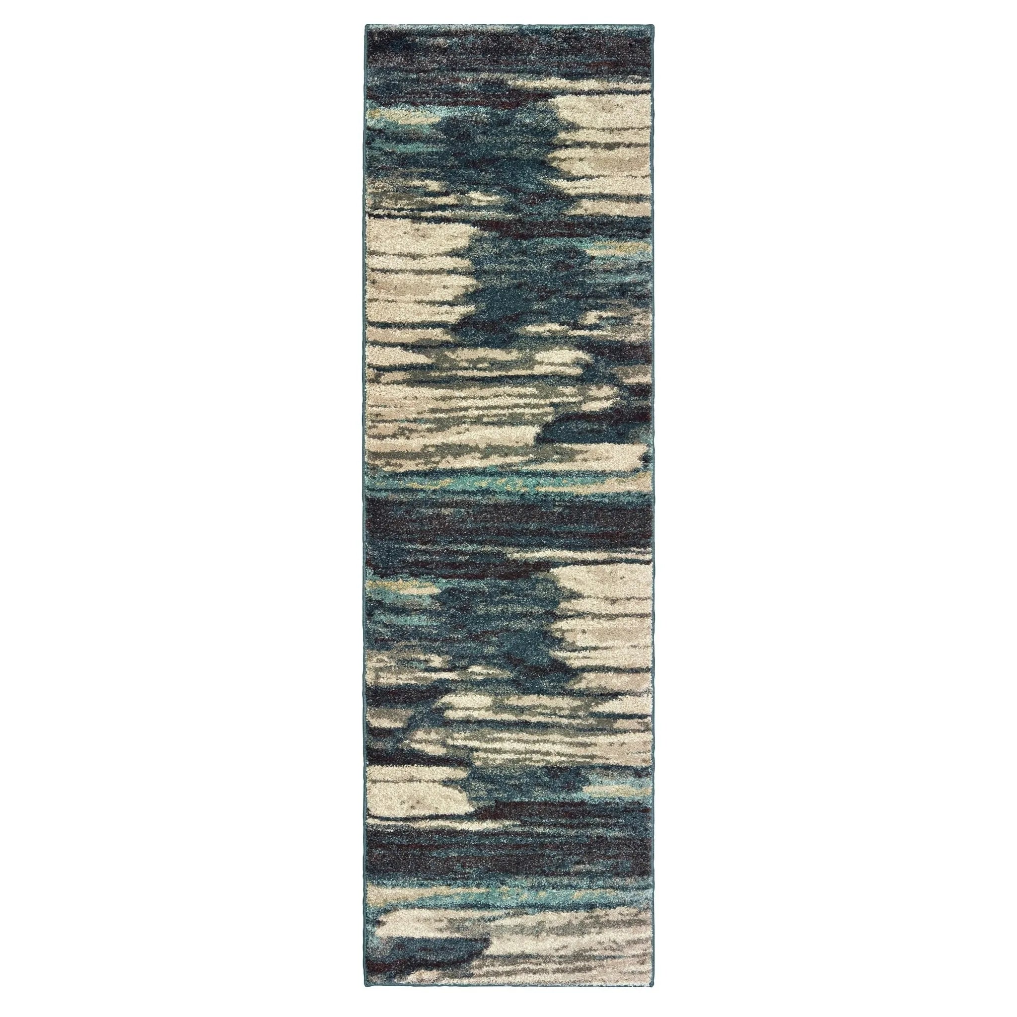 Carson 9675A Blue Ivory Rug - Baconco