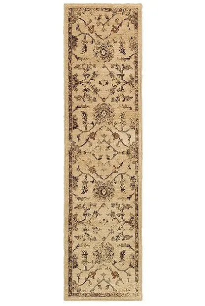 Casablanca 1376E Ivory Beige Rug - Baconco