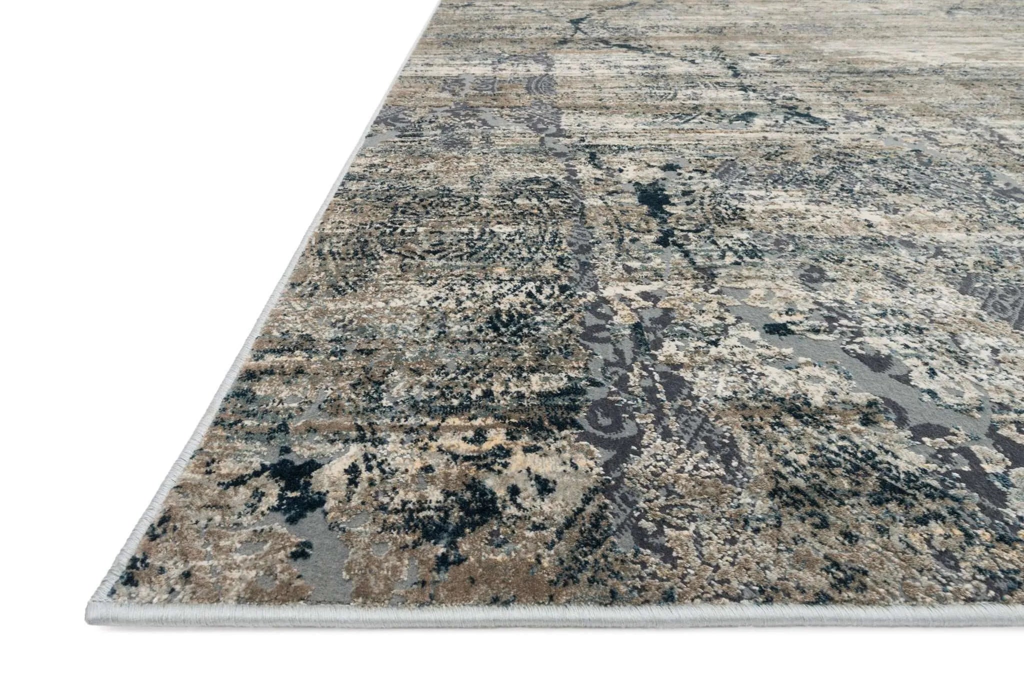 Cascade CAS 01 Taupe / Blue Rug - Baconco