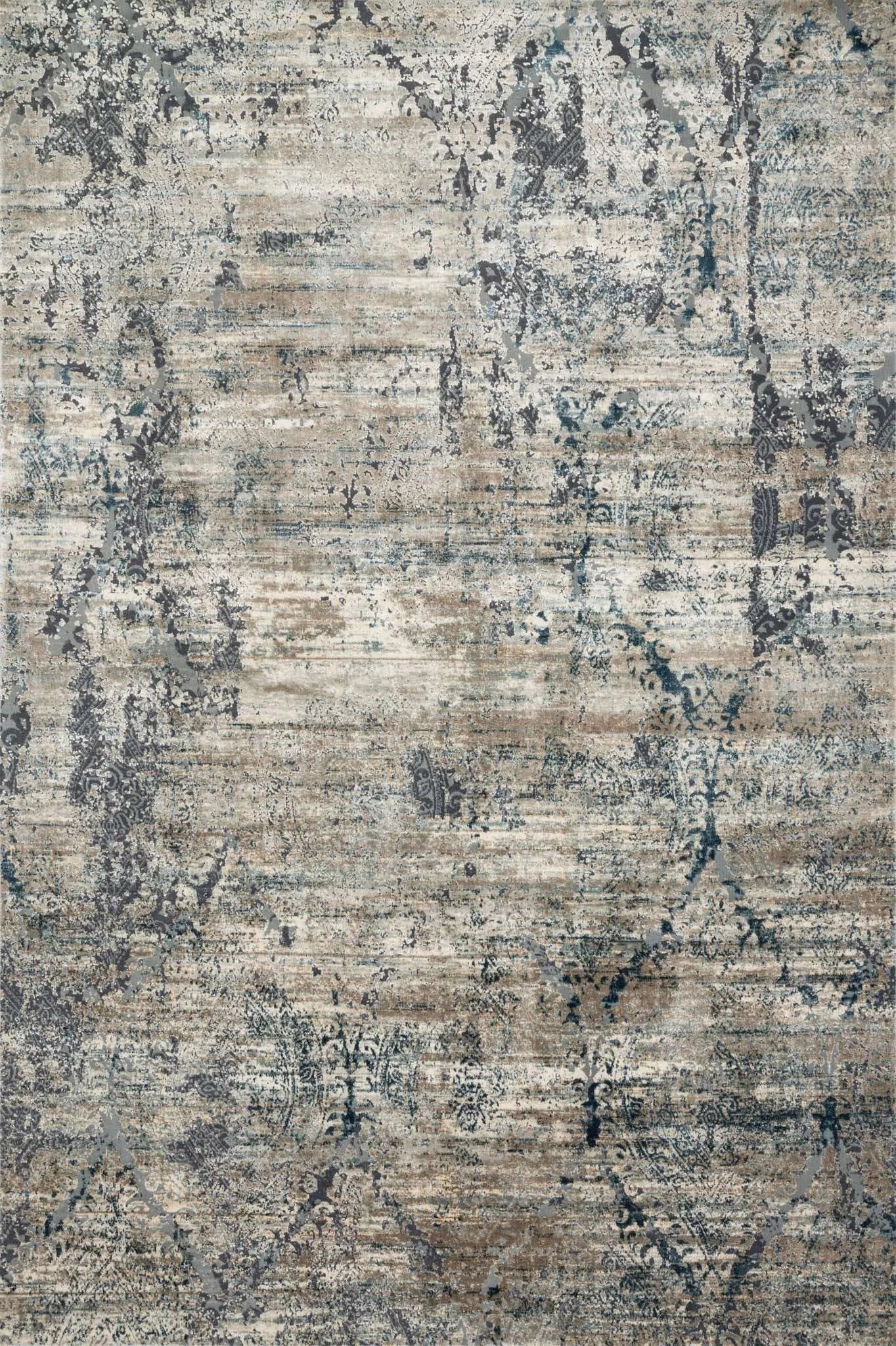 Cascade CAS 01 Taupe / Blue Rug - Baconco