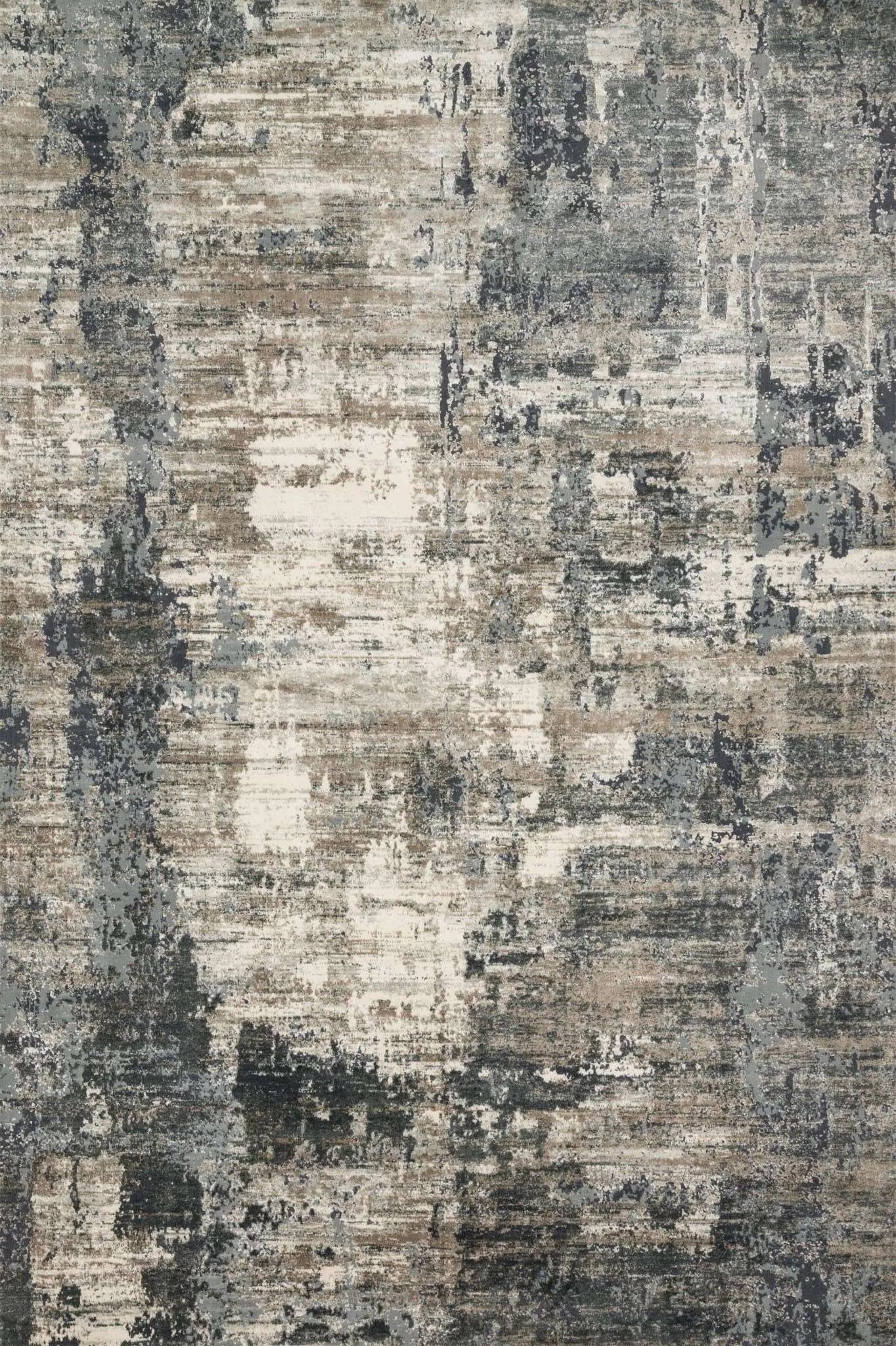 Cascade CAS 03 Ivory / Charcoal Rug - Baconco