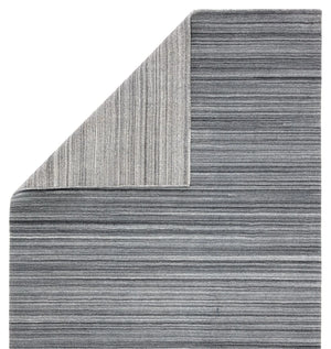 Cason CAO02 Tundra Dark Gray/Silver Rug - Baconco