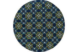 Caspian 3331L Blue/ Green Rug - Baconco