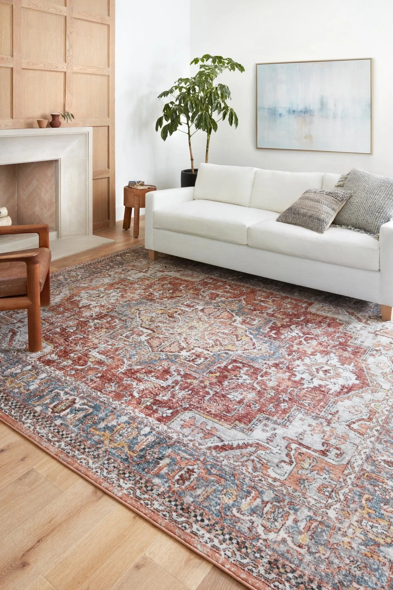 Cassandra Csn-01 Rust/Multi Rug - Baconco