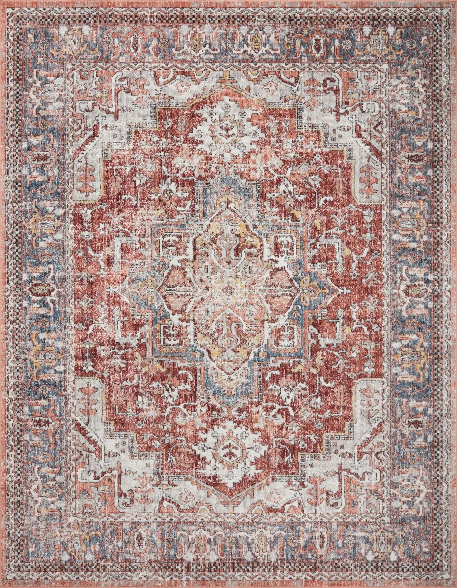 Cassandra Csn-01 Rust/Multi Rug - Baconco